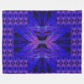 Vlinders voor Anastacia 43 Fleece Deken (Voorkant (Horizontaal))