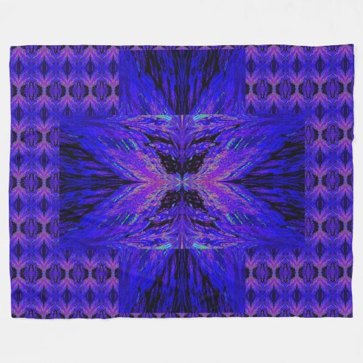 Vlinders voor Anastacia 43 Fleece Deken (Voorkant (Horizontaal))