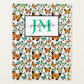 Vlinders voor de zomer gepersonaliseerd planner (Voorkant)