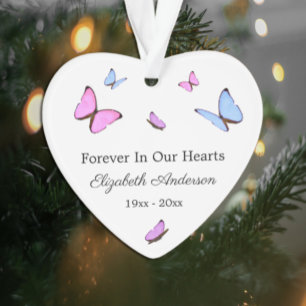 Vlinders voor het 'Forever In Our Hearts'-herdenki Ornament