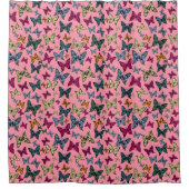 Vlinders voor Illy Douchegordijn (Voorkant)