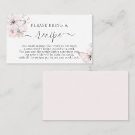 Vlinders Vrijgezellenfeest Recept Kaart Aanvraag