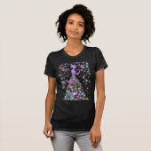 Vlinders Vrouw T-shirt (Voorkant volledig)