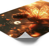 Vlinders & Wensen Afdrukken & Downloadbaar Poster (Hoek)