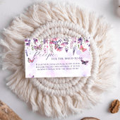 Vlinders Wildbloemen Vrijgezellenfeest Recept Informatiekaartje