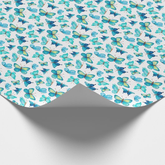 Vlinders Wrapping Paper Roll Cadeaupapier (Hoek)