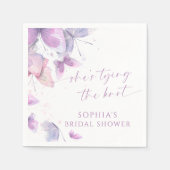 Vlinders Ze bindt het knoop Vrijgezellenfeest Servet (Voorkant)