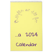 Vlinders zijn nog steeds gratis - a 2024 Calendar Kalender (Hoes)