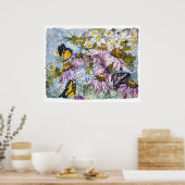 Vlinders zijn vrij © – Fijne Kunst  Poster (Keuken)