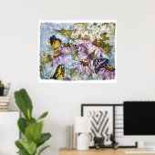Vlinders zijn vrij © – Fijne Kunst  Poster (Thuiskantoor)