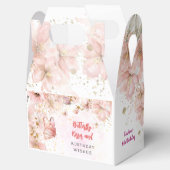 Vlinders zoenen en verjaardagswensen bedankdoosjes (Geopend)