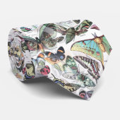 Vlinders Zomer, natuur Stropdas (Opgerold)