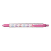 Vlinders Zwarte Inkt Pen (Achterkant)