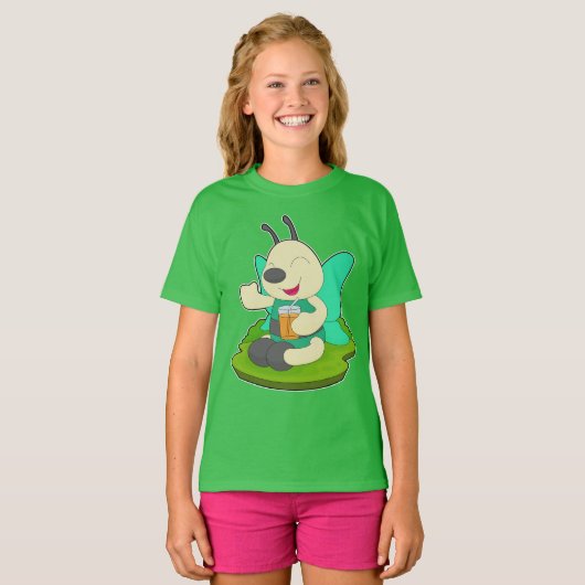 vlindersap t-shirt (Voorkant volledig)