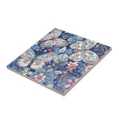 vlinderschatten tegeltje (Zijkant)