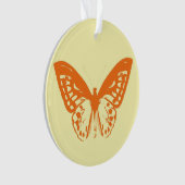 Vlinderschets, geel en oranje ornament (voorkant)