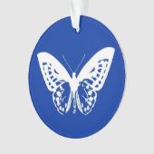 vlinderschets, kobaltblauw en wit ornament (voorkant)