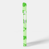 Vlinderschets, limoengroen Case-Mate iPhone case (Achterkant / Links)