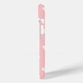 Vlinderschets, schelp roze en wit Case-Mate iPhone case (Achterkant / Links)