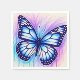 vlinderschets servet