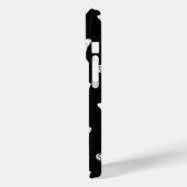 Vlinderschets, wit en zwart Case-Mate iPhone case (Achterkant / Links)