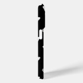 Vlinderschets, wit en zwart Case-Mate iPhone case (Achterkant / Rechts)