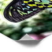 Vlinderschilderij Poster (Hoek)