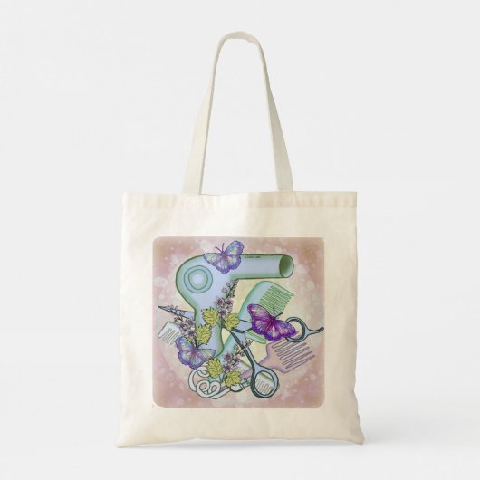vlinderschoonheidsspecialiste tote bag (Achterkant)