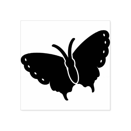 Vlinderscrapbooking stempel (Afrduk)