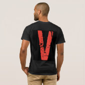 vlindershirt t-shirt (Achterkant volledig)