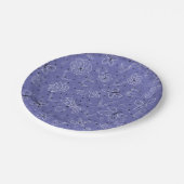 Vlindersla - naadloos patroon. papieren bordje (Gekanteld)