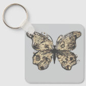 vlindersleutelhanger sleutelhanger (Voorkant)