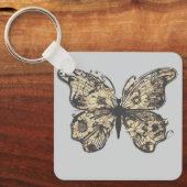 vlindersleutelhanger sleutelhanger (Voorkant)
