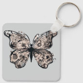 vlindersleutelhanger sleutelhanger (Achterkant)
