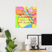 Vlindersoep Poster (Thuiskantoor)