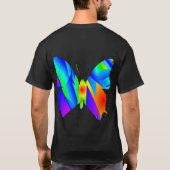 Vlindersonsondergang T-shirt (Achterkant)