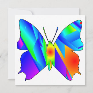 Vlindersonsondergang Vlakke kaart