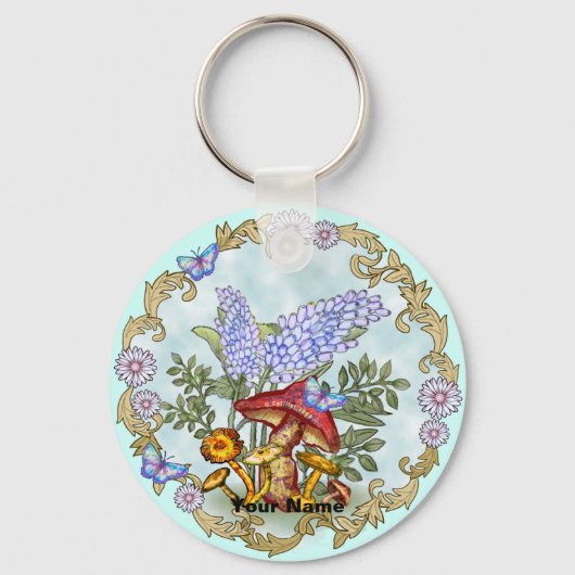 Vlinderspoor sleutelhanger (Voorkant)