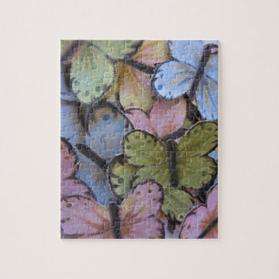 Vlinderspuzzel met cadeaudoos legpuzzel