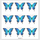 Vlinderstickers : knip ze uit en gebruik ze sticker (Vel)