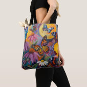 Vlinderstijl Tote Bag (Dichtbij)