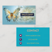 VLINDERSTOF VISITEKAARTJE (Voorkant / Achterkant)