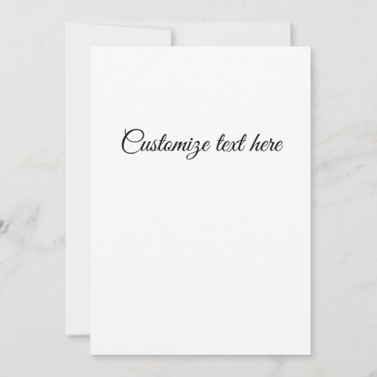 vlinderStruik Bedankkaart (Achterkant)