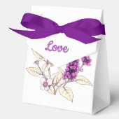 Vlinderstruik in magenta bedankdoosjes (Voorkant)