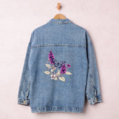 Vlinderstruik in Magenta Denim Jacket (Hangar)
