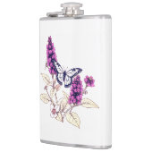 Vlinderstruik in Magenta Heupfles (Links)