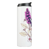 Vlinderstruik in Magenta Thermosbeker (Gedraaid links)