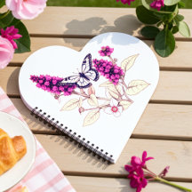 Vlinderstruik met magenta bloemen