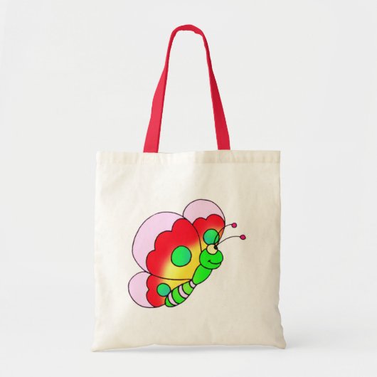 vlindertas tote bag (Voorkant)
