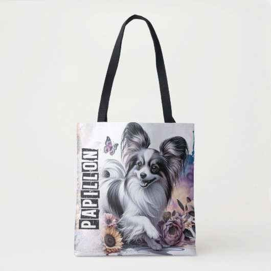 Vlindertas tote bag (Voorkant)